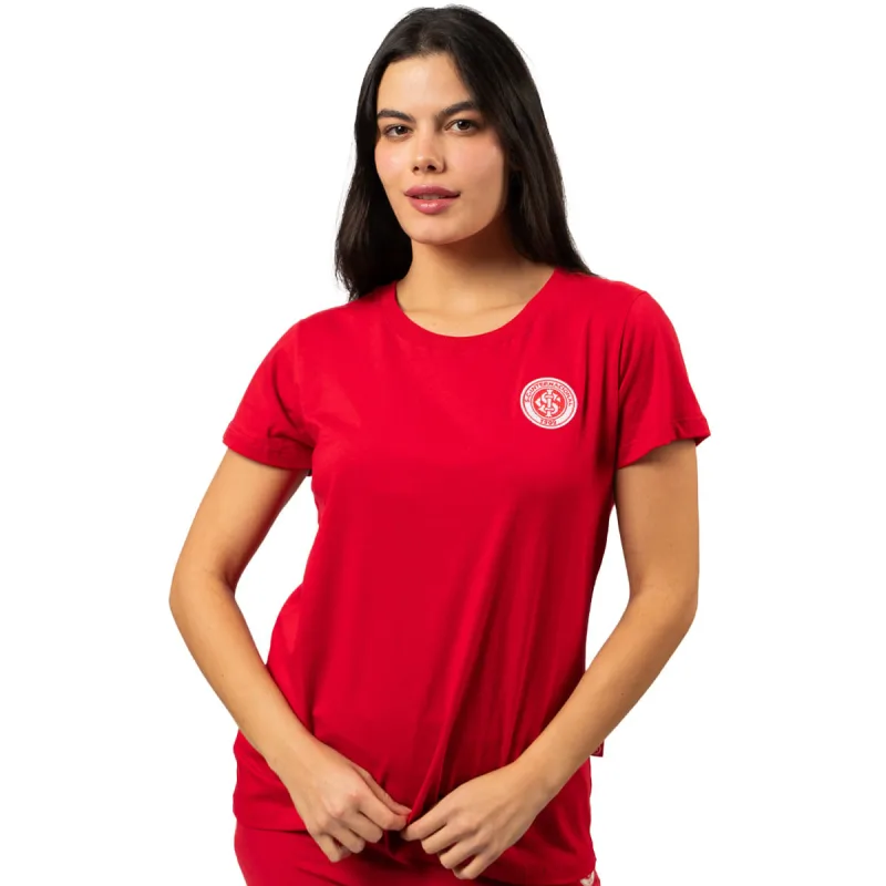 Camiseta Feminina Internacional Baby Look Esportiva Colorado - Internacional