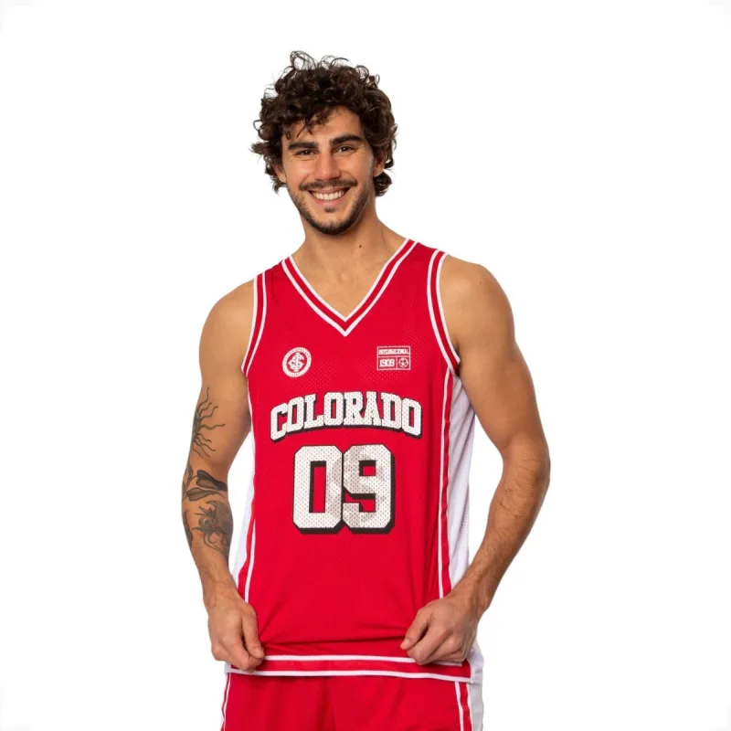Camiseta Regata Internacional Basquete Colorado - Internacional