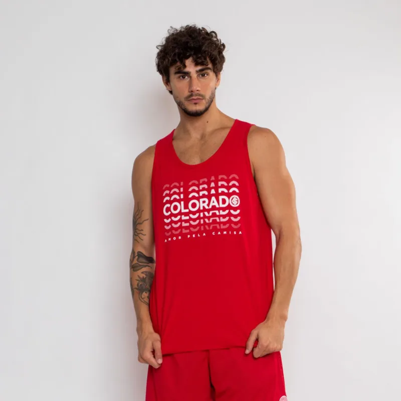 Camiseta Regata Internacional Masculina Sangue Colorado - Internacional
