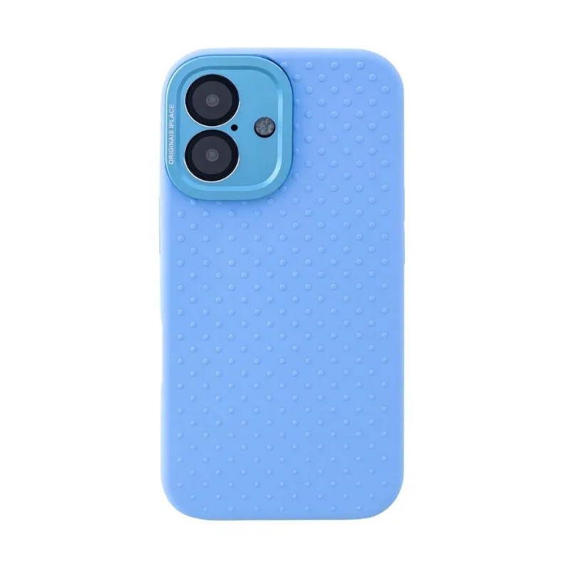 Capa iPhone 16 Originais iPlace, Candy, Azul - Originais iPlace