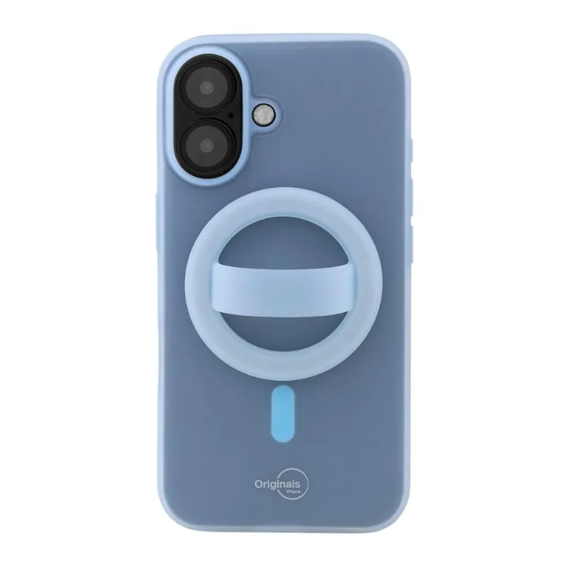 Capa iPhone 16 Plus, Originais iPlace, Ring Azul - Originais iPlace