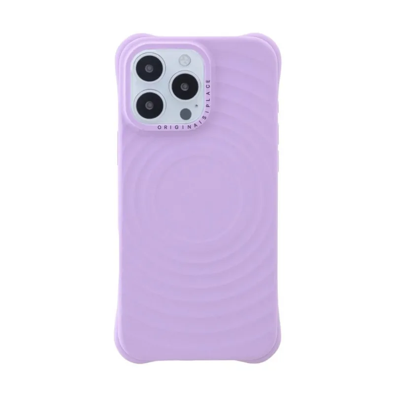 Capa iPhone 16 Pro Max Originais iPlace, Drop Lilás