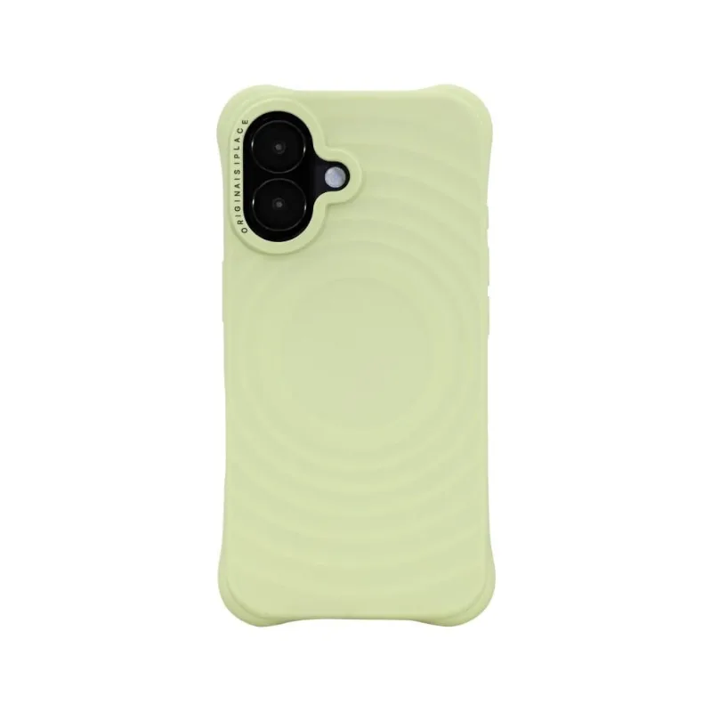 Capa iPhone 16 Originais iPlace, Drop Verde