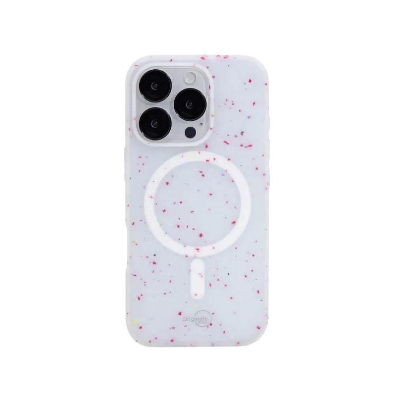 Capa iPhone 16 Pro, Originais iPlace, Party, Branca - Originais iPlace