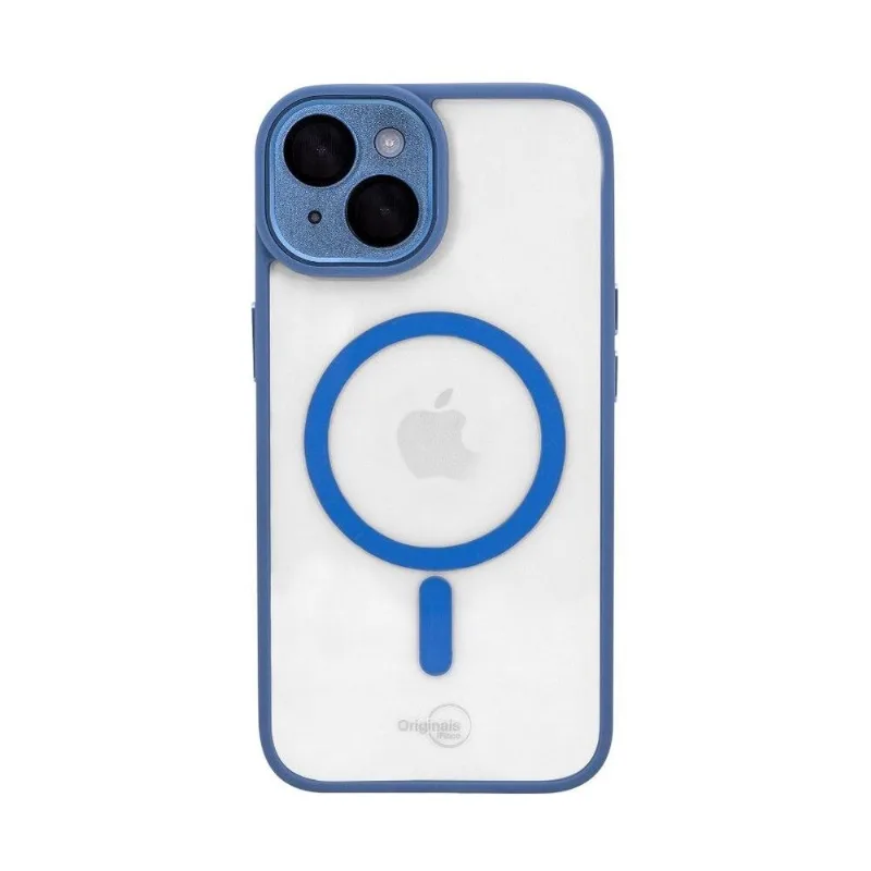 Capa Iphone 14 Originais Iplace, Poli Proteção De Câmera E Indução, Azul - Originais iPlace