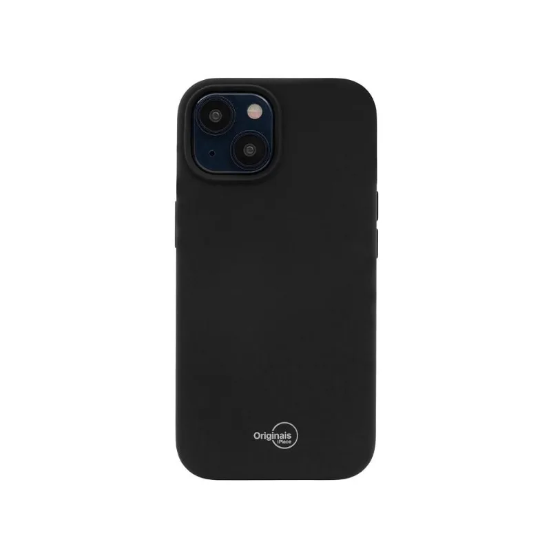 Capa iPhone 15, Originais iPlace, Silicone Essential, Preto
