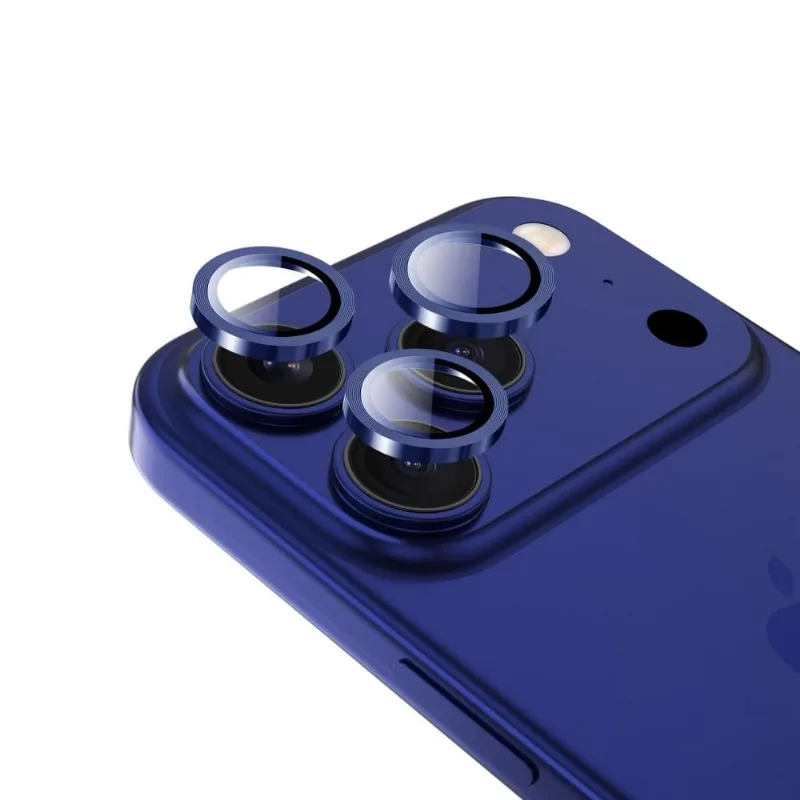 Película para câmera iPhone 17 Pro/ 17 Pro Max, Originais iPlace, Azul - Originais iPlace