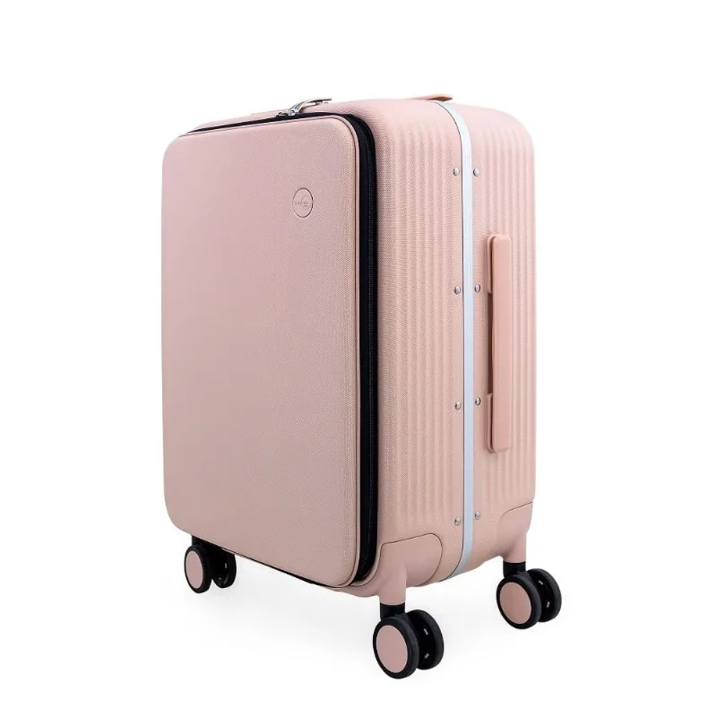 Mala de Bordo com localizador e compartimento para MacBook e iPad, Originais iPlace, Rosa - Originais iPlace