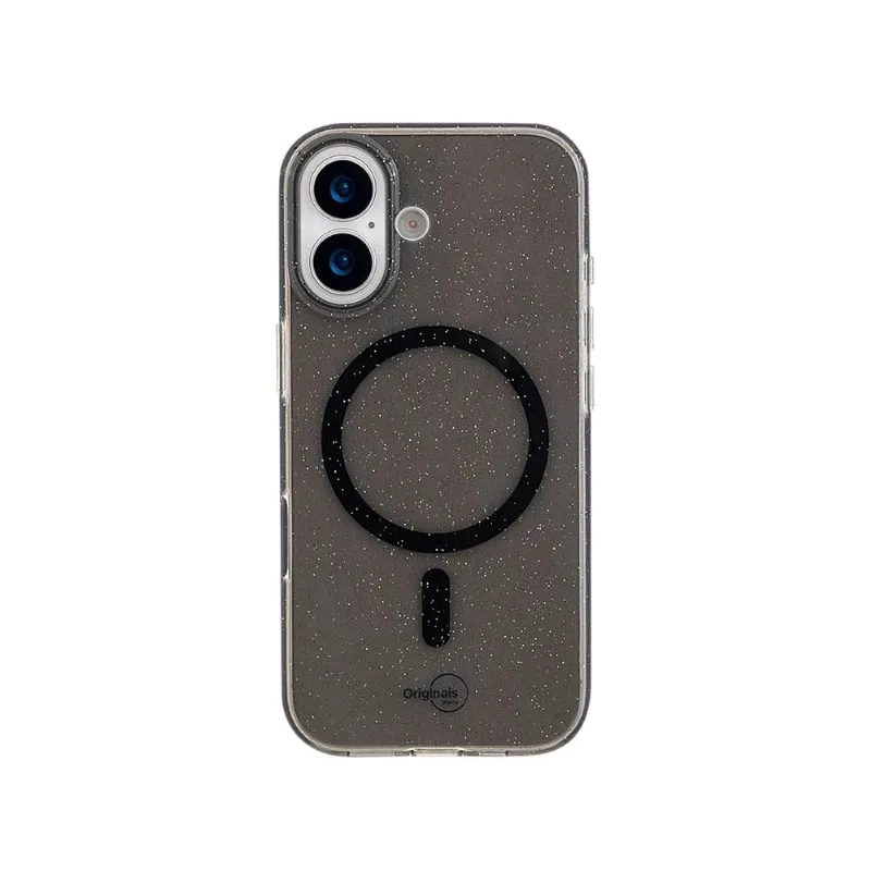 Capa iPhone 17 Shine, Originais iPlace, Preto - Originais iPlace