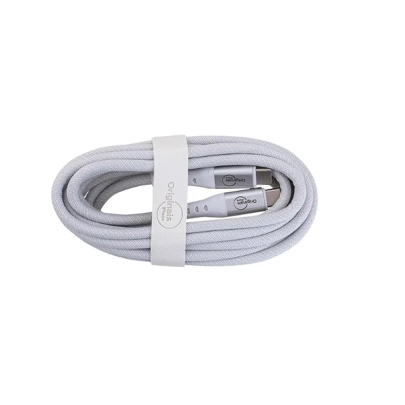 Cabo Usb-c Para Usb-c 3 M, Originais Iplace, Branco - Originais iPlace