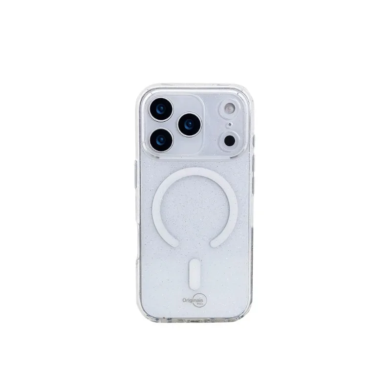 Capa iPhone 17 Pro Max Shine Com Proteção de Câmera Originais iPlace, Transparente com Brilho - Originais iPlace