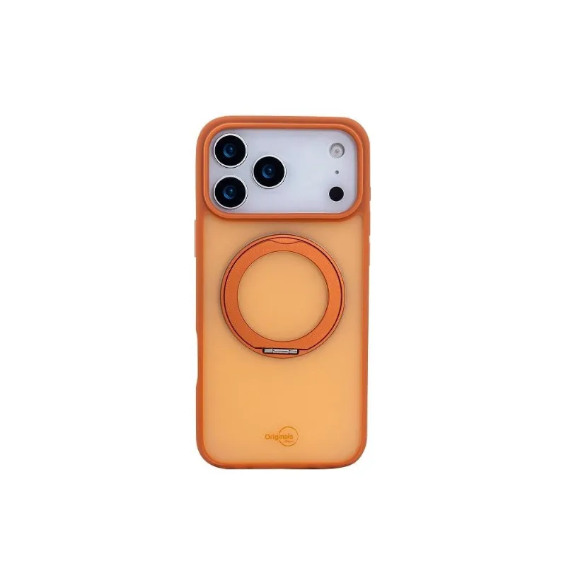 Capa iPhone 17 Pro Max Stand Originais iPlace, Laranja - Originais iPlace