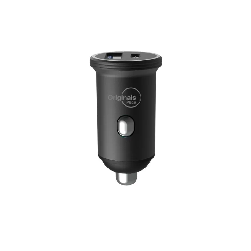Carregador Veicular 48W Originais iPlace, USB-C Power Delivery + USB-A Quick Charge - Originais iPlace - Celular E Smartphone