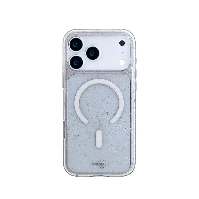 Capa iPhone 18 Pro Max / 17 Pro Max Shine Originais Iplace Transparente Com Brilho