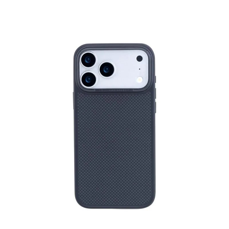 Capa iPhone 18 Pro / 17 Pro Kevlar, Originais iPlace, Preto - Originais iPlace - Celular E Smartphone