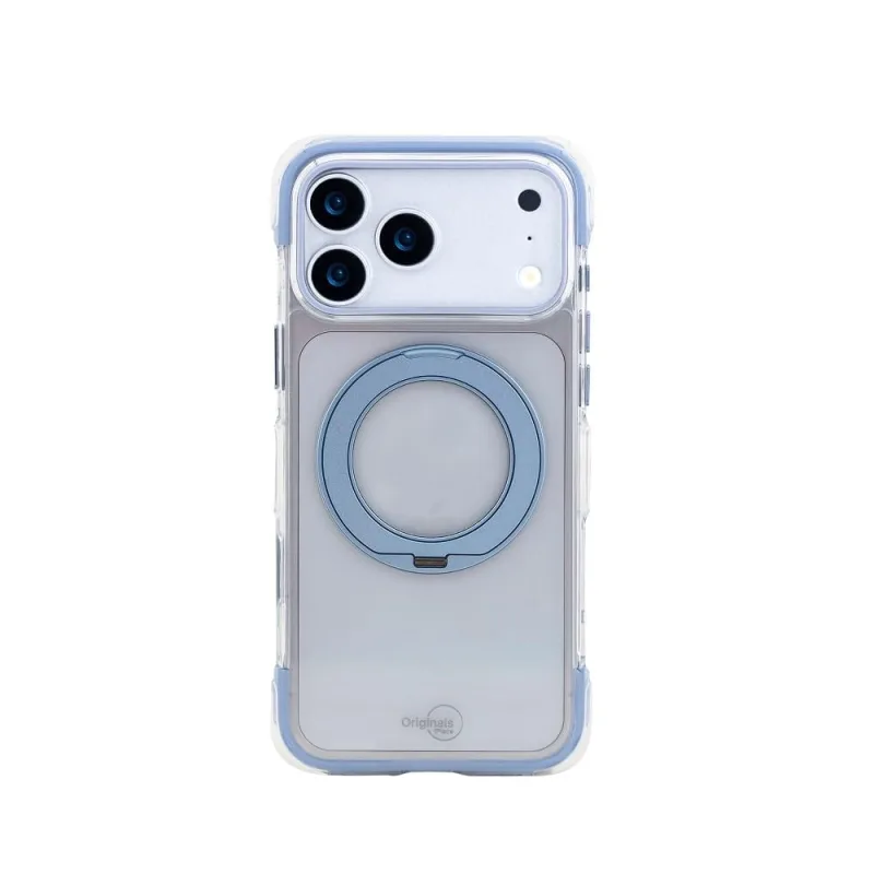 Capa iPhone 18 Pro Max / 17 Pro Max, Bubble, Originais iPlace, Azul - Originais iPlace - Celular E Smartphone
