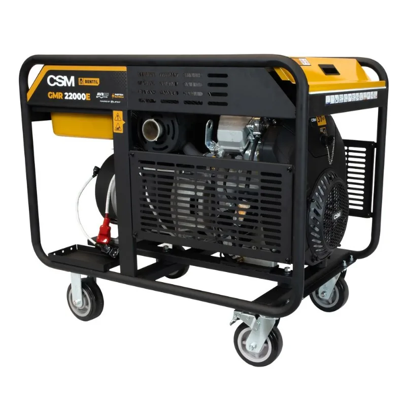 Gerador De Energia 19kVA 37HP 40L Partida Elétrica CSM - CSM - Casa E Construção