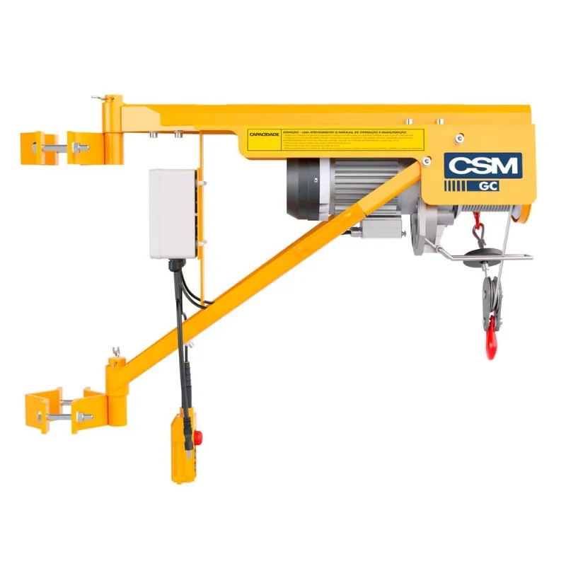 Guincho de Coluna CSM GC 400kg Monofásico sem Caçamba 220V
