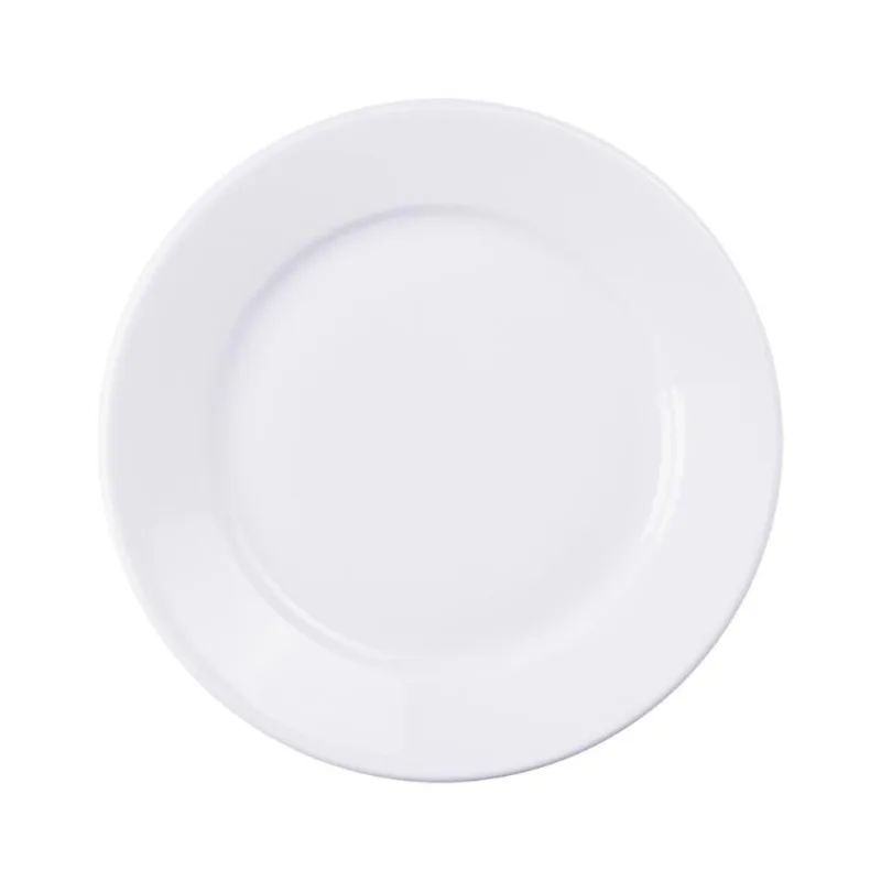 Conjunto 12 Pratos Raso Mesa Cecilia Hs Porcelana 24cm Tramontina