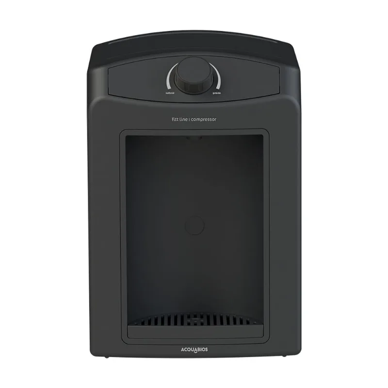Purificador de Água Refrigerado Fitt Preto 127V Acquabios Purificador de Água Refrigerado Fitt Preto 127V Acquabios