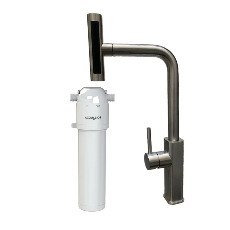 Torneira Cascata Grafite Filtro Bacteriologico Acquabios