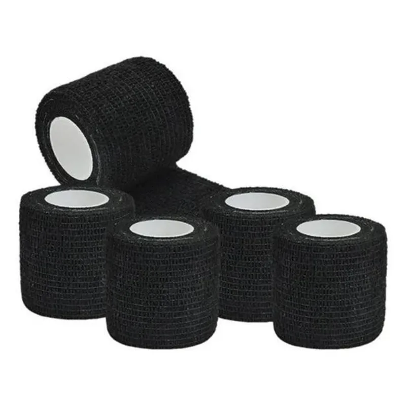 Kit Com 5 Unidades Atadura Elástica Bandagem Adesiva Hoppner