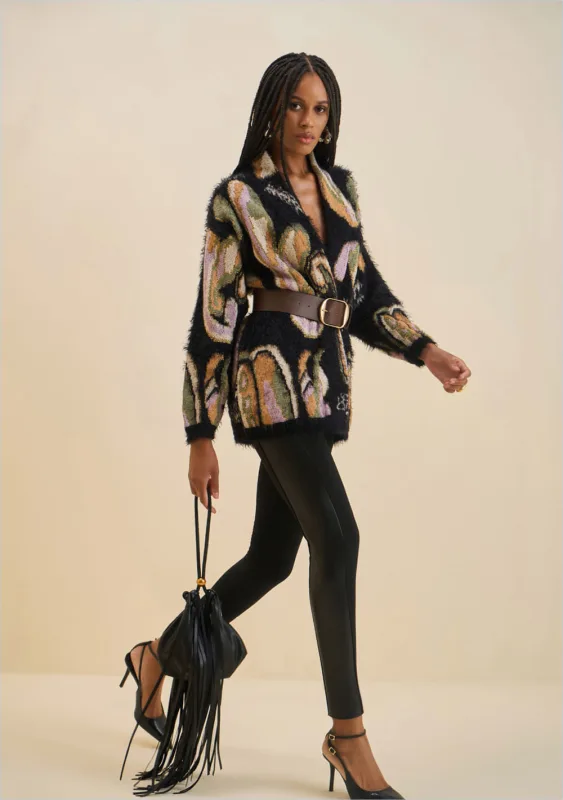 Calça Morena Rosa Skinny Alta Preto - Morena Rosa