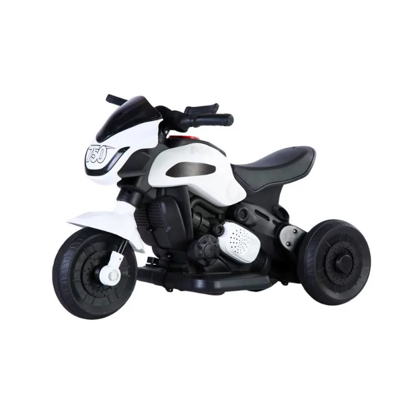 Moto Elétrica Infantil 6V - Branca