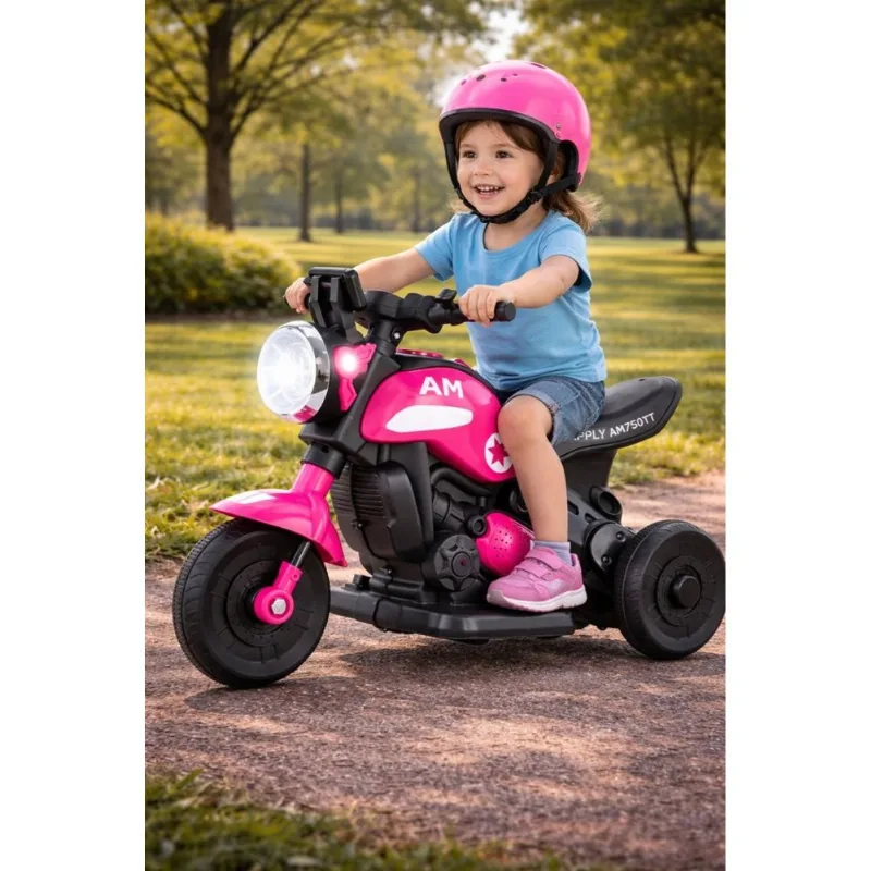 Mini Moto Elétrica Infantil Daily - Rosa
