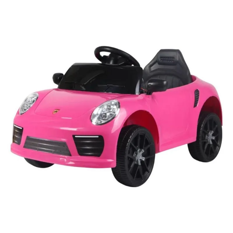 Carrinho Esportivo Elétrico Infantil - Rosa - Unitoys