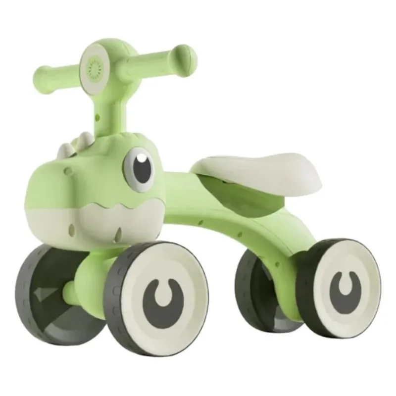 Bicicleta Unitoys Baby Dino 4 Rodas Verde (MP)