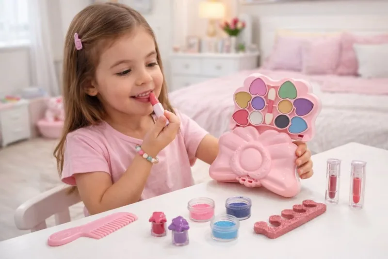Kit de Maquiagem Infantil Fundo do Mar - Genérica - Utilidades Domesticas
