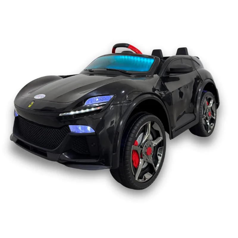 Carrinho Elétrico Infantil 12V Fury Turbo SUV SL Preto