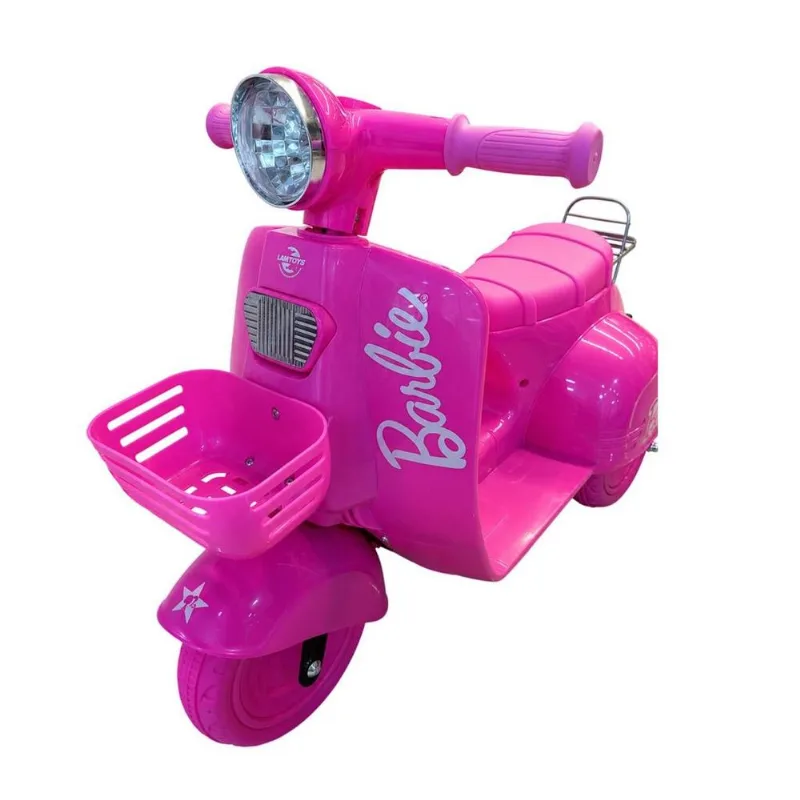 Moto Elétrica - Infantil - Barbie - 6V - Unitoys