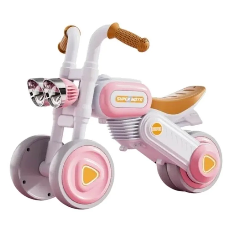 Bicicleta De Equilíbrio Unitoys Cute Vintage Rosa (MP)