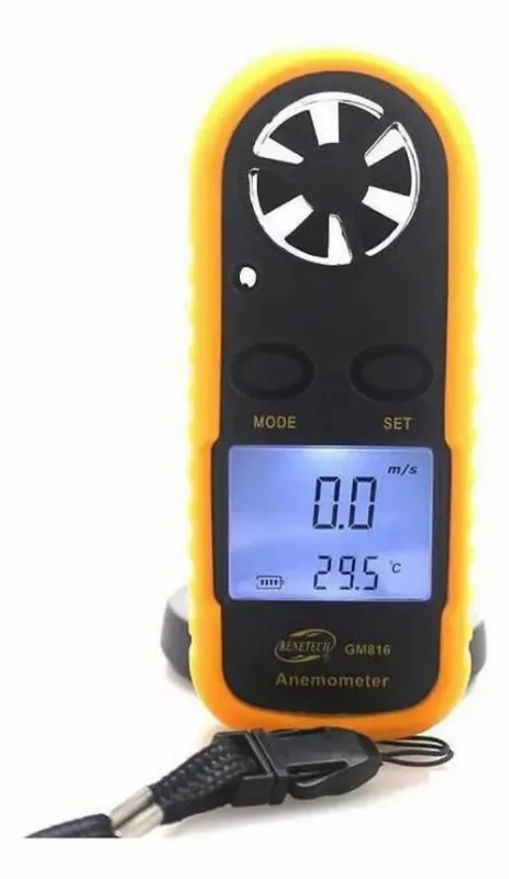 Anemômetro Digital Instrumento Profissional Kp-8016