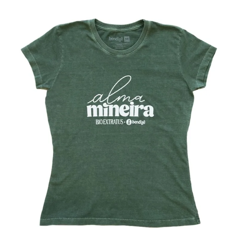 Babylook Alma Mineira Bio Extratus + Bendizê Camiseta Alma Mineira Bio Extratus + Bendizê - Bio Extratus