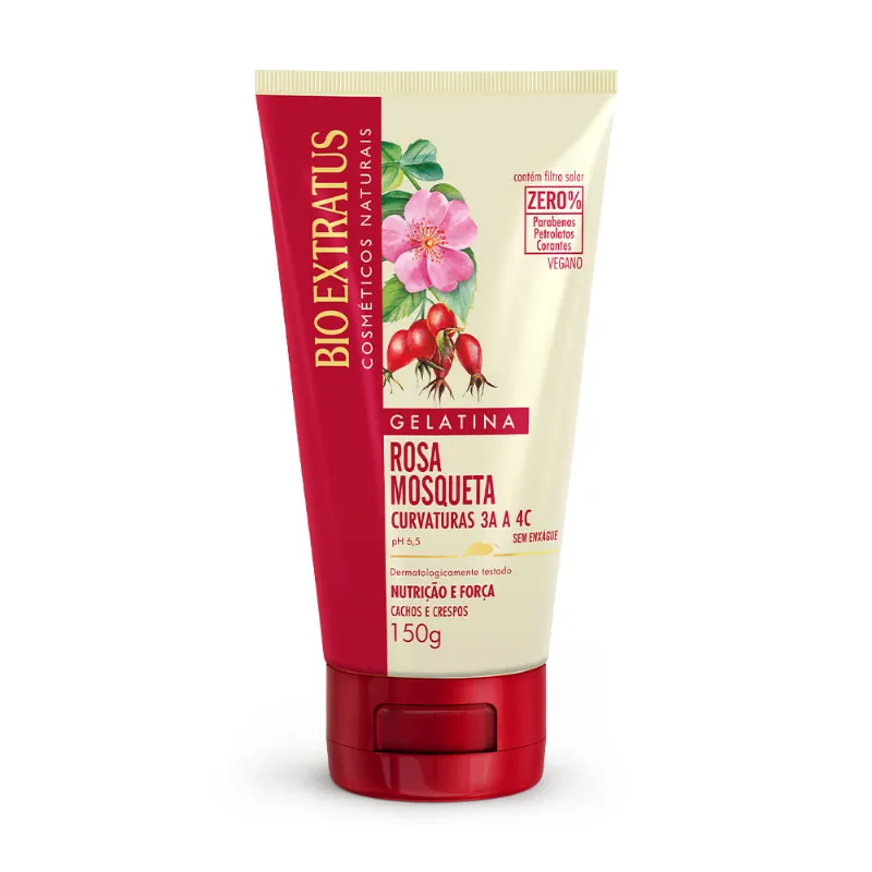 Gelatina Rosa Mosqueta 150g - Bio Extratus