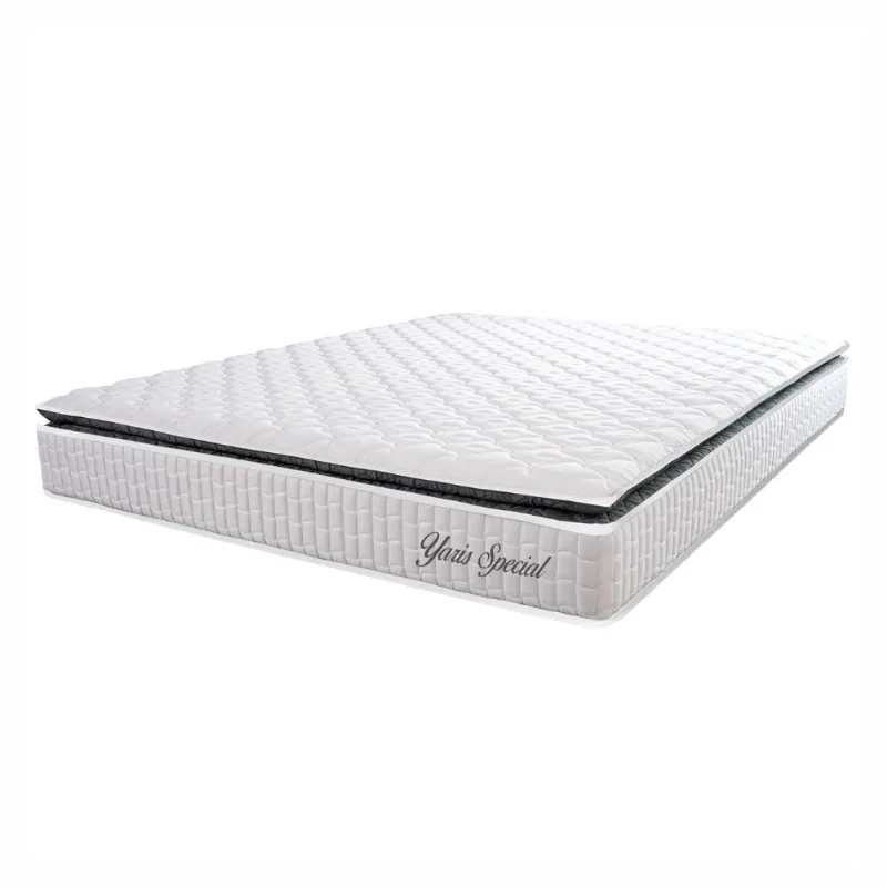 Colchão Casal Hellen Yaris Special Molas 1,38x1,88x0,23 | Branco