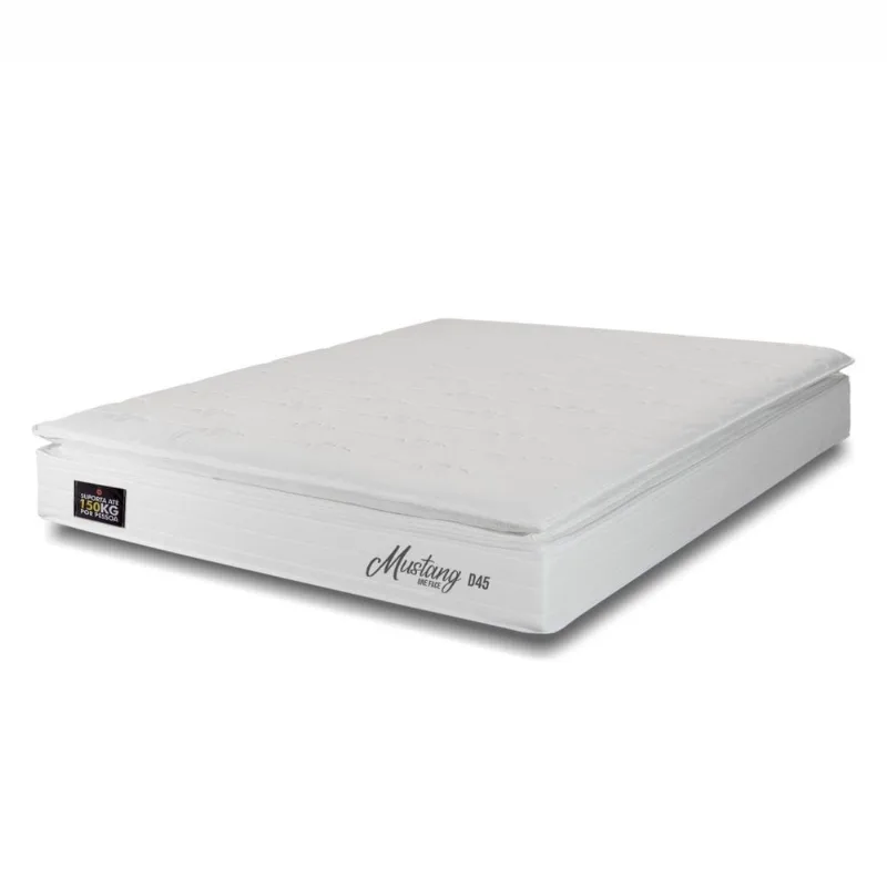 Colchão Queen Hellen Mustang One Face 158x198x30cm | Branco