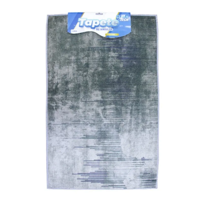 Tapete Retangular Premium 80x50cm - Sortido - CLEAN TECH - Cama, Mesa E Banho