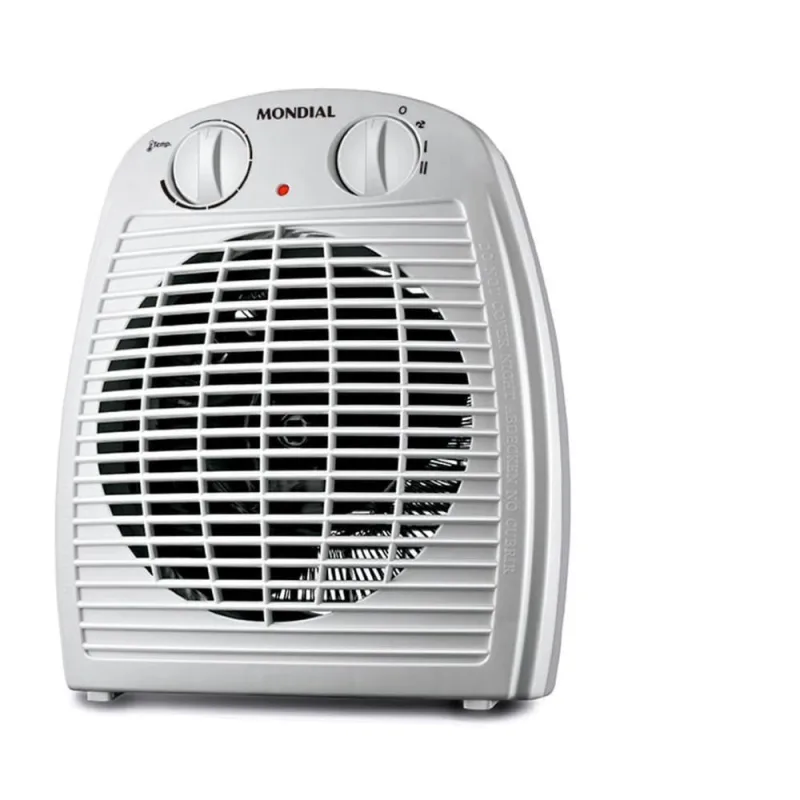 Aquecedor De Ambiente Mondial A-08 Portátil 500W 110V Branco - Mondial - Climatização