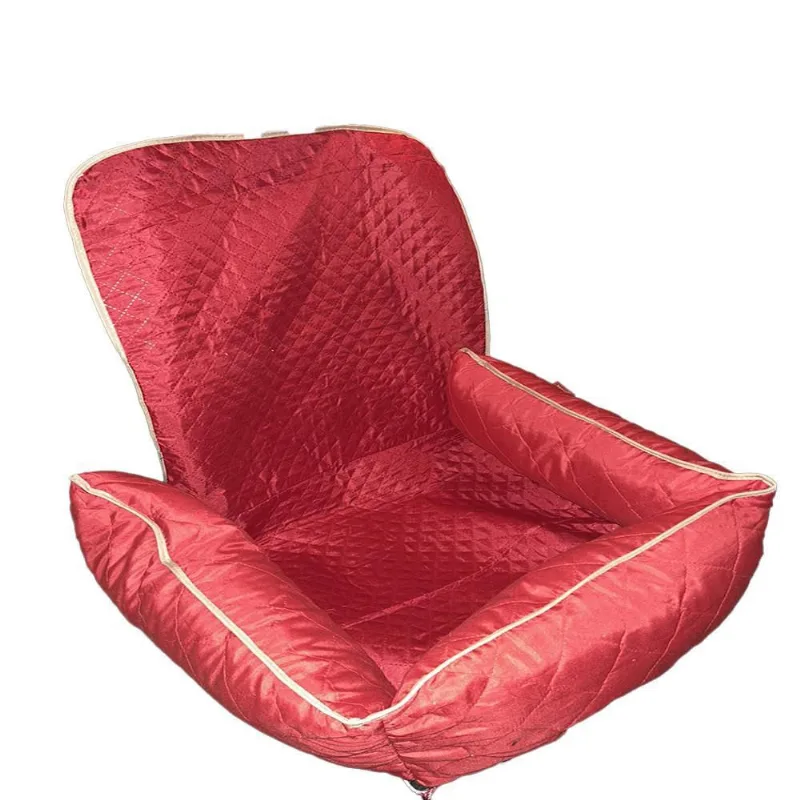 Protetor Banco Toddy Pequeno Impermeável Vermelho Liso