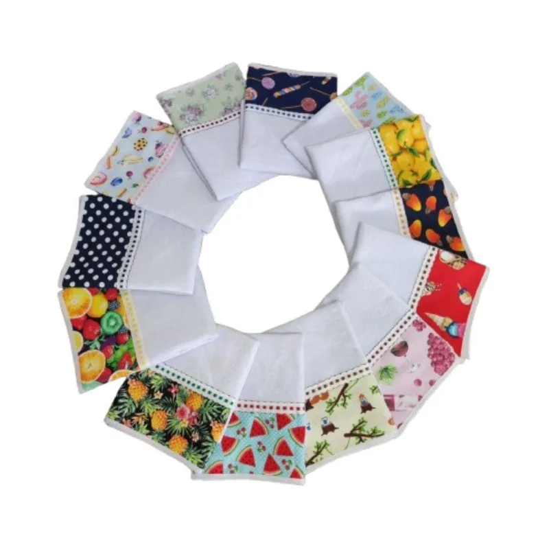 Kit 10 Panos De Prato Para Cozinha Algodão 50x70cm Branco Comfortpet