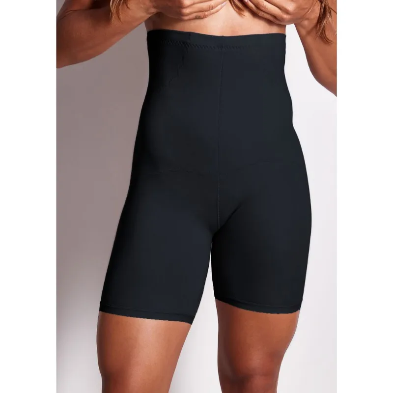 Bermuda Modeladora Em Cetinete Vi Lingerie PRETO G