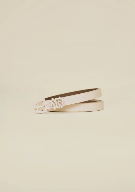 Cinto Morena Rosa Cintura Quadril Fino Passante Personalizado Off White - Morena Rosa - Outlet