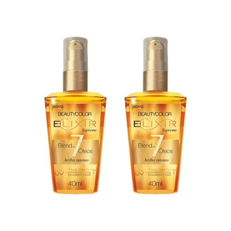 Oleo Capilar Beauty Color 100Ml Elixir Blend 7 Oleos - 2Un
