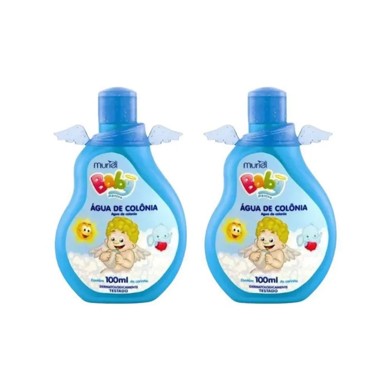 Colonia Muriel Baby 100Ml Menino - Kit C/2Un