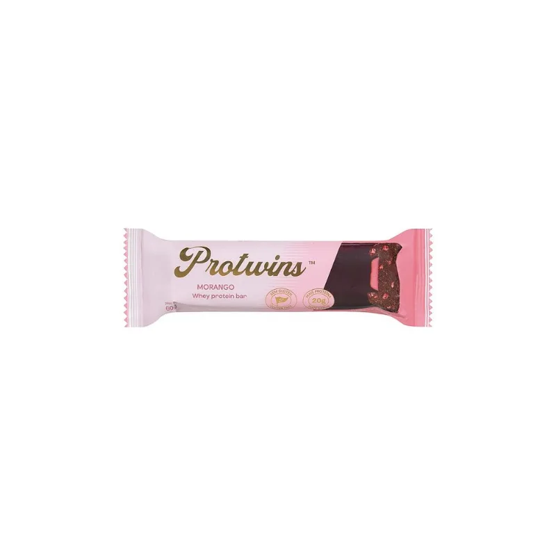 Barra de Proteínas sabor Morango Protwins 60g
