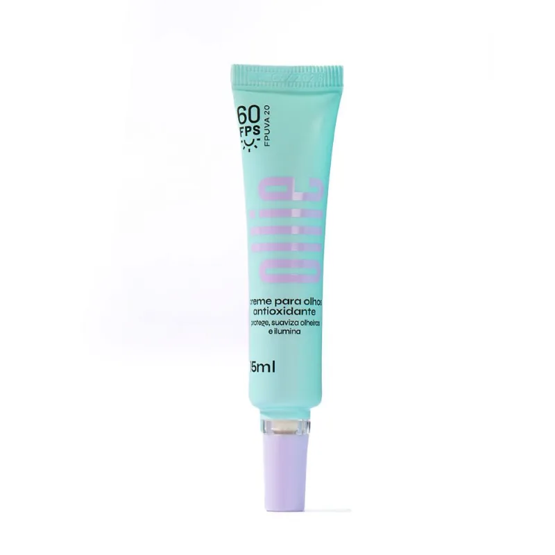Creme para Olhos Antioxidante FPS60 Ollie 15ml
